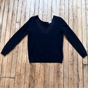 Sézane Janelle Jumper in black size small
